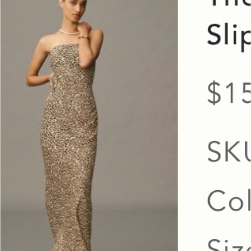 Elegant Leopard Print Strapless Dress